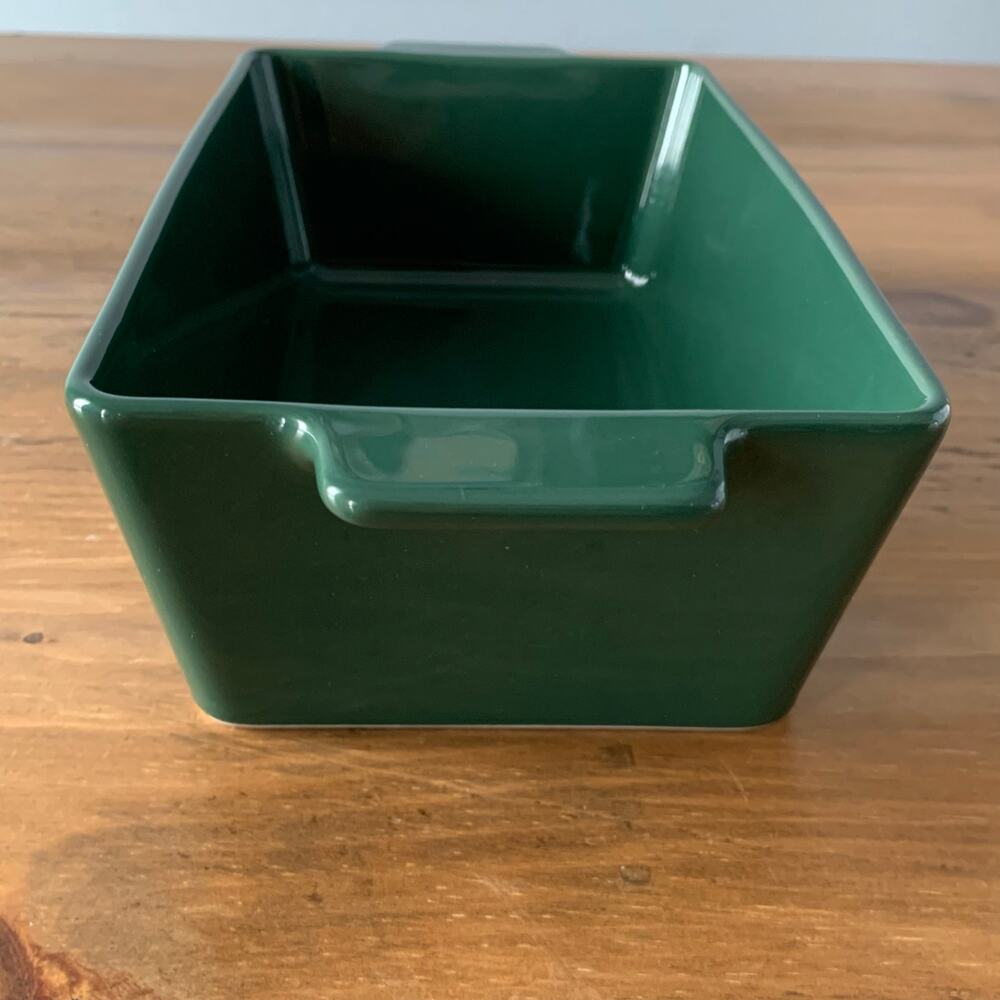 Crate & Barrel Loaf Pan Arctic Friends Evergreen Joan Anderson Ceramic Stoneware - Picture 7 of 10